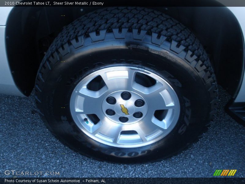 Sheer Silver Metallic / Ebony 2010 Chevrolet Tahoe LT