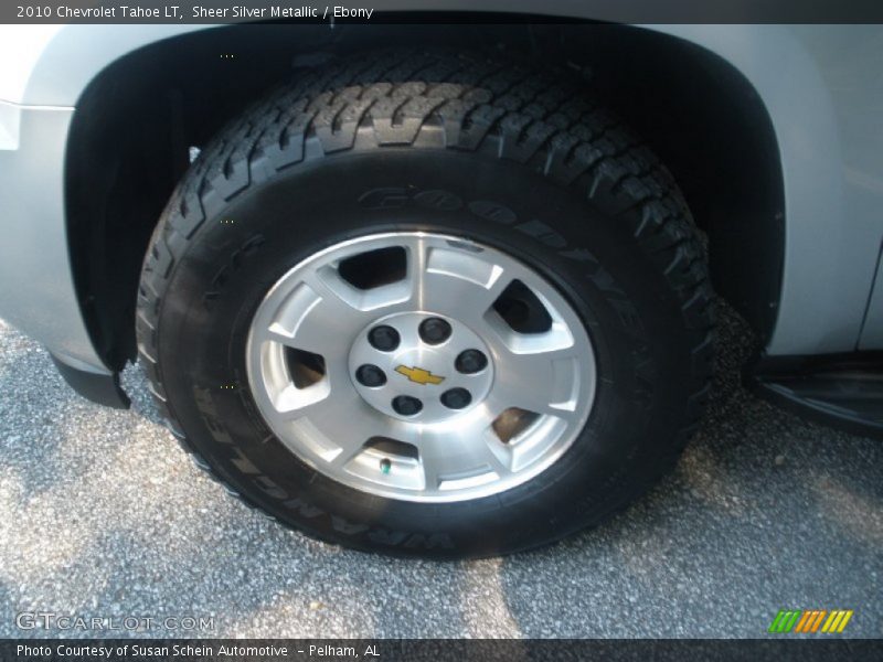 Sheer Silver Metallic / Ebony 2010 Chevrolet Tahoe LT