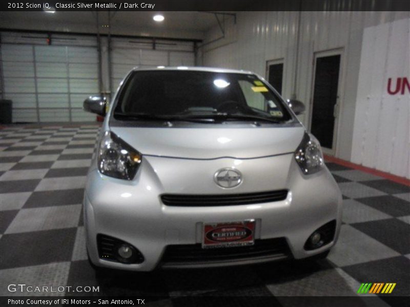 Classic Silver Metallic / Dark Gray 2012 Scion iQ