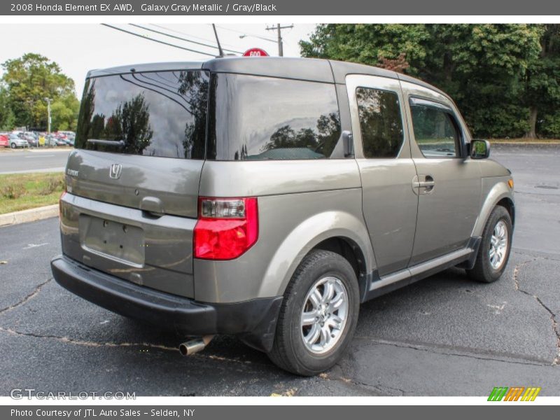 Galaxy Gray Metallic / Gray/Black 2008 Honda Element EX AWD