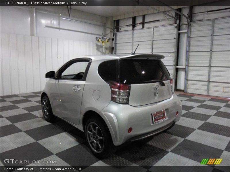 Classic Silver Metallic / Dark Gray 2012 Scion iQ
