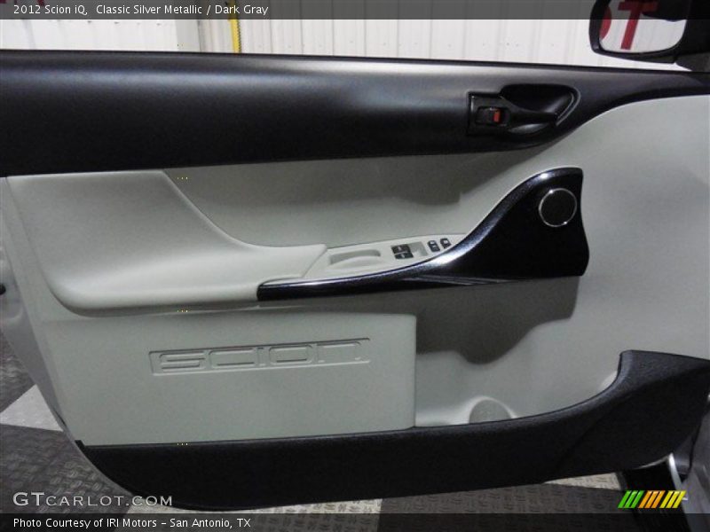 Classic Silver Metallic / Dark Gray 2012 Scion iQ