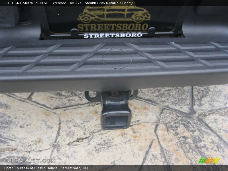 Stealth Gray Metallic / Ebony 2011 GMC Sierra 1500 SLE Extended Cab 4x4