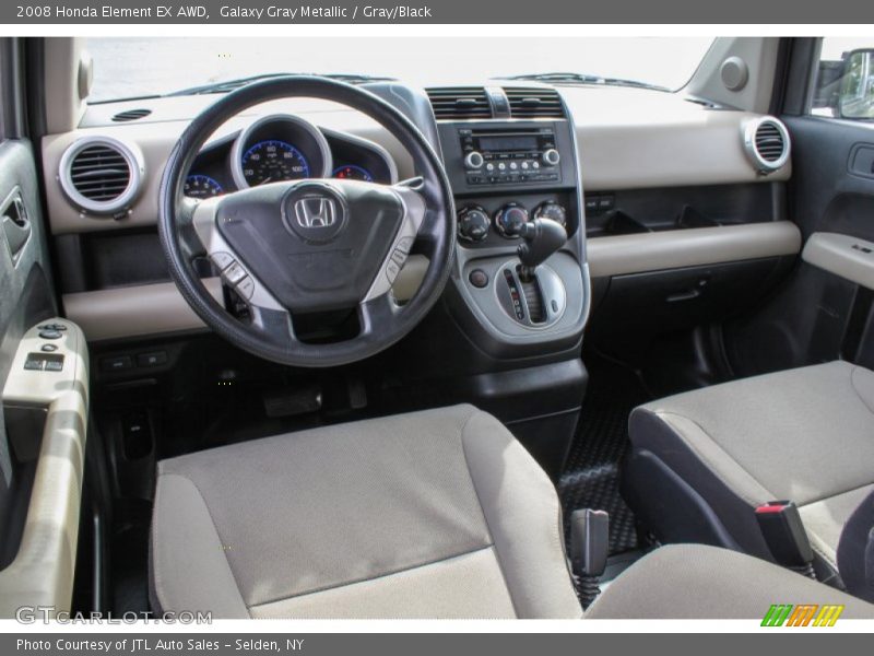 Gray/Black Interior - 2008 Element EX AWD 