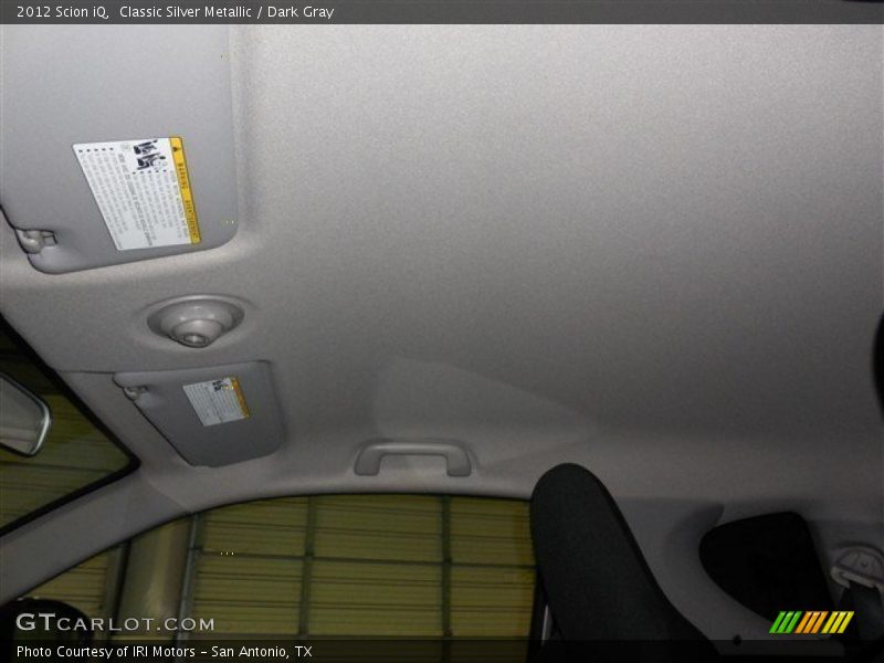 Classic Silver Metallic / Dark Gray 2012 Scion iQ