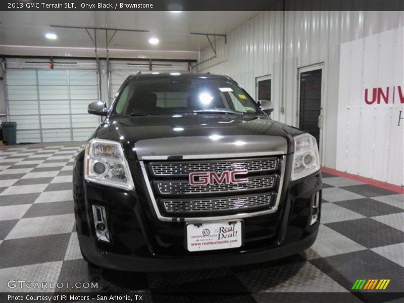 Onyx Black / Brownstone 2013 GMC Terrain SLT