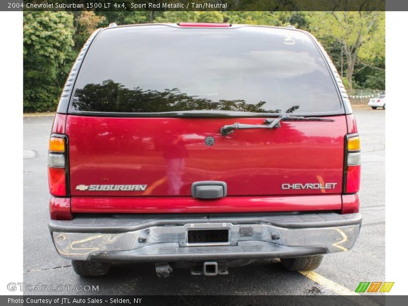 Sport Red Metallic / Tan/Neutral 2004 Chevrolet Suburban 1500 LT 4x4