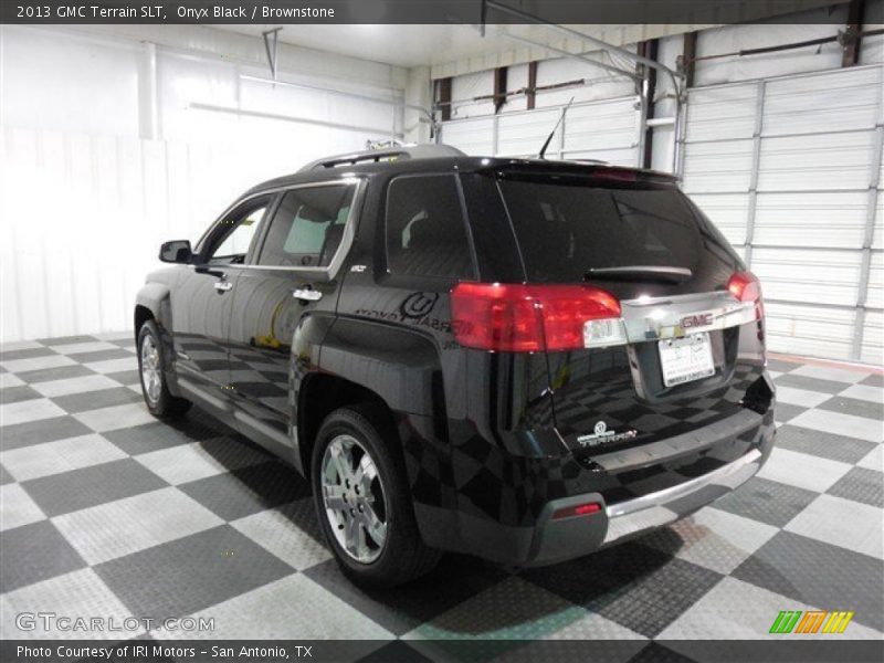Onyx Black / Brownstone 2013 GMC Terrain SLT