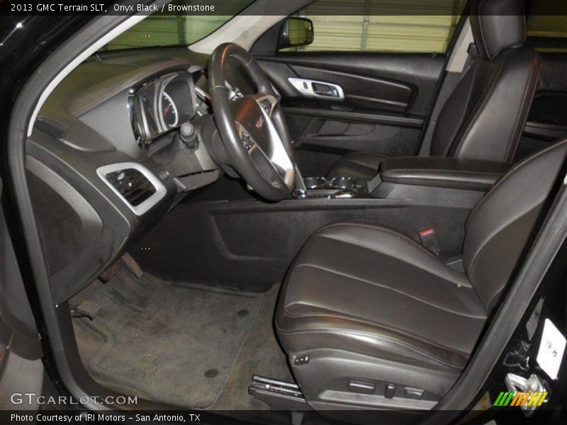 Onyx Black / Brownstone 2013 GMC Terrain SLT