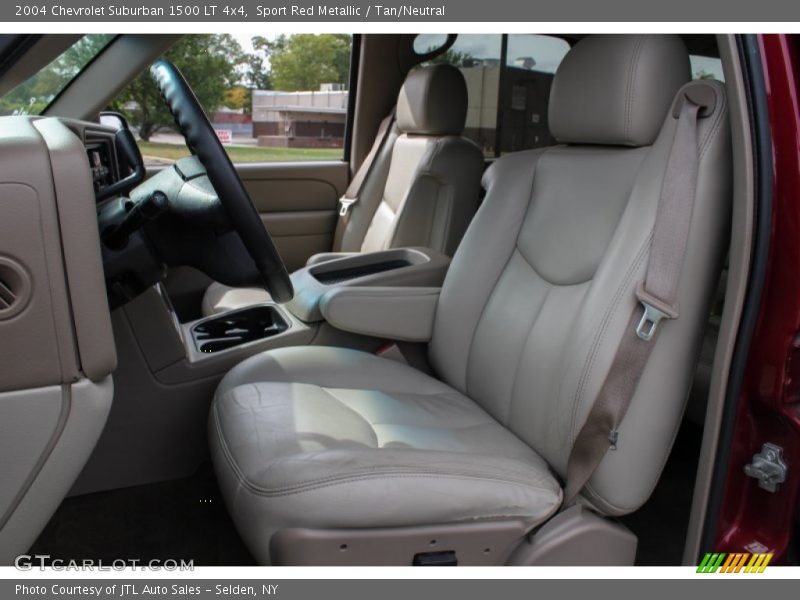 Sport Red Metallic / Tan/Neutral 2004 Chevrolet Suburban 1500 LT 4x4