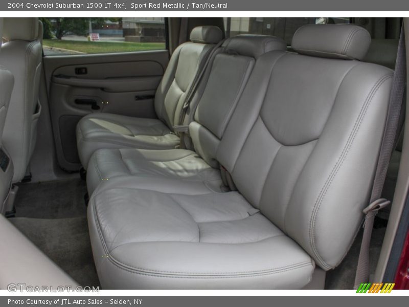 Sport Red Metallic / Tan/Neutral 2004 Chevrolet Suburban 1500 LT 4x4