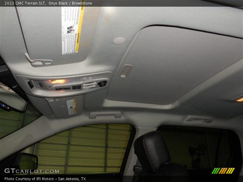 Onyx Black / Brownstone 2013 GMC Terrain SLT
