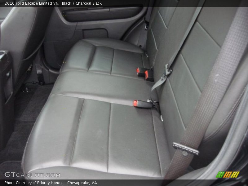 Black / Charcoal Black 2010 Ford Escape Limited V6