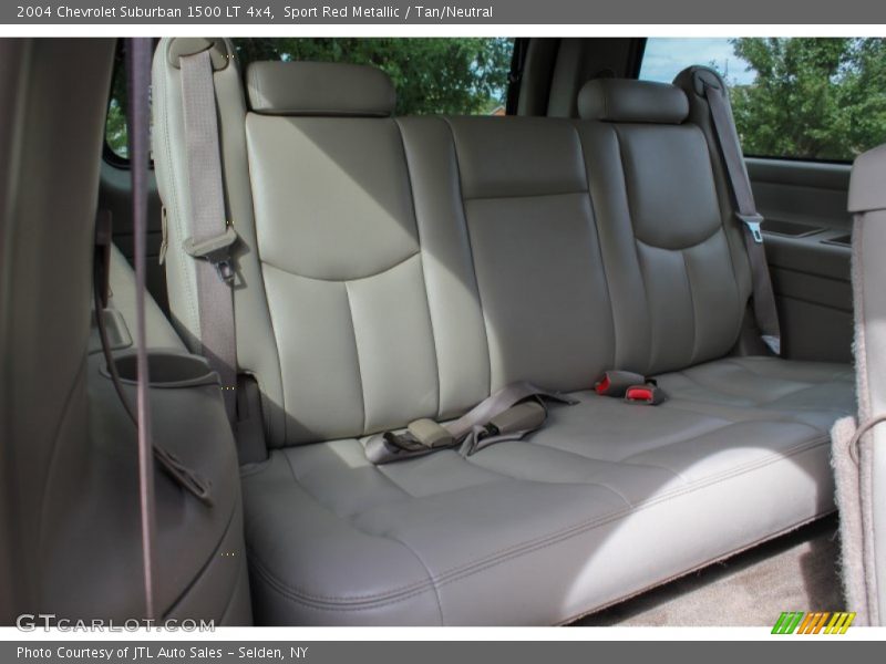 Sport Red Metallic / Tan/Neutral 2004 Chevrolet Suburban 1500 LT 4x4