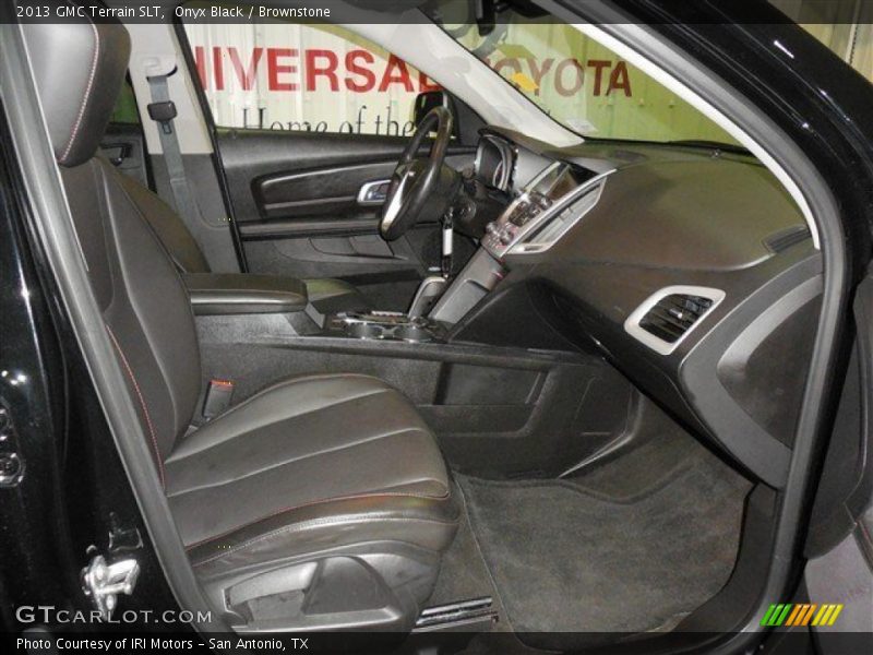 Onyx Black / Brownstone 2013 GMC Terrain SLT