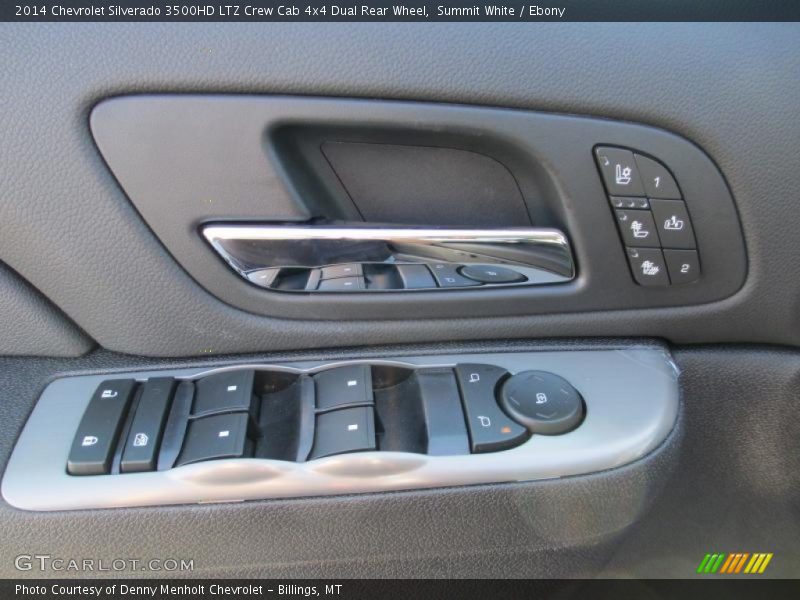 Summit White / Ebony 2014 Chevrolet Silverado 3500HD LTZ Crew Cab 4x4 Dual Rear Wheel