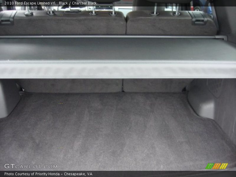 Black / Charcoal Black 2010 Ford Escape Limited V6