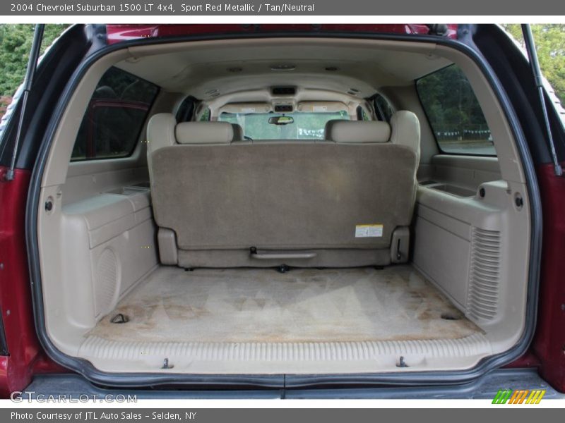 Sport Red Metallic / Tan/Neutral 2004 Chevrolet Suburban 1500 LT 4x4