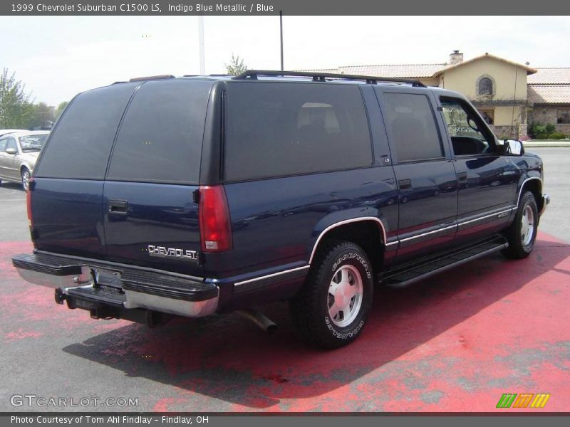 Indigo Blue Metallic / Blue 1999 Chevrolet Suburban C1500 LS