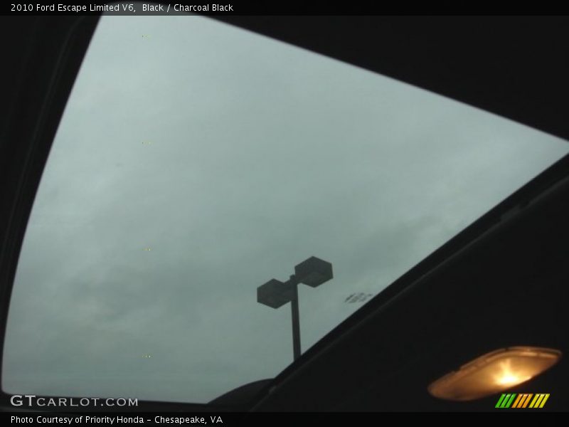 Black / Charcoal Black 2010 Ford Escape Limited V6