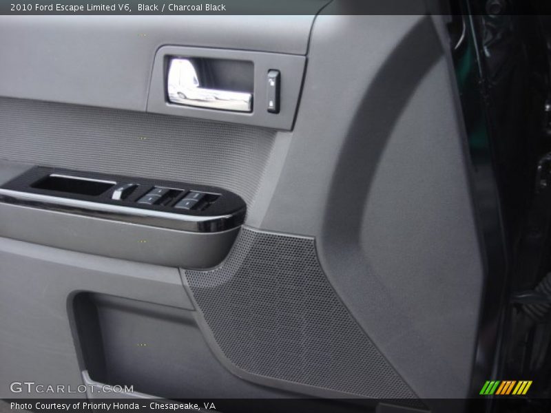 Black / Charcoal Black 2010 Ford Escape Limited V6