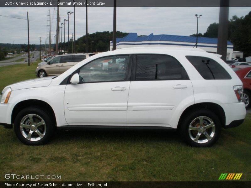 Summit White / Light Gray 2007 Chevrolet Equinox LT