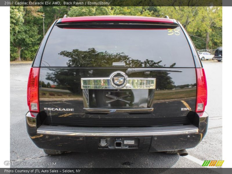 Black Raven / Ebony/Ebony 2007 Cadillac Escalade ESV AWD