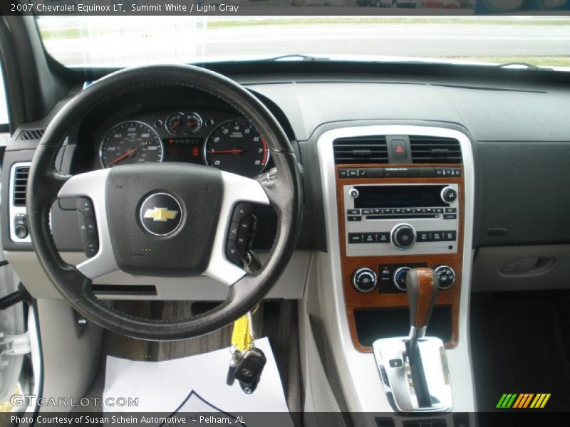 Summit White / Light Gray 2007 Chevrolet Equinox LT