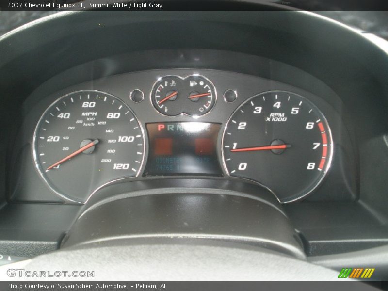 Summit White / Light Gray 2007 Chevrolet Equinox LT