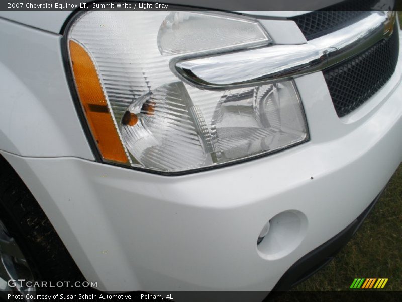 Summit White / Light Gray 2007 Chevrolet Equinox LT