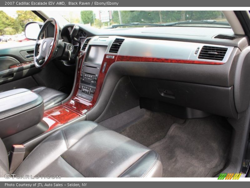 Black Raven / Ebony/Ebony 2007 Cadillac Escalade ESV AWD