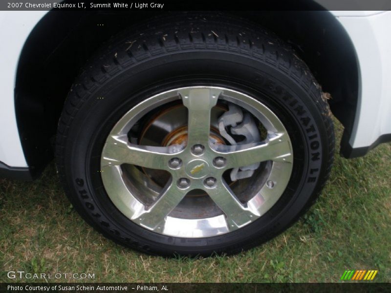 Summit White / Light Gray 2007 Chevrolet Equinox LT
