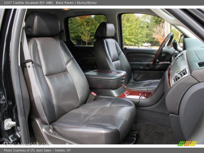 Black Raven / Ebony/Ebony 2007 Cadillac Escalade ESV AWD