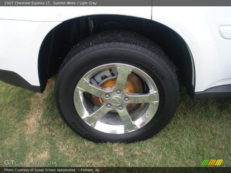 Summit White / Light Gray 2007 Chevrolet Equinox LT