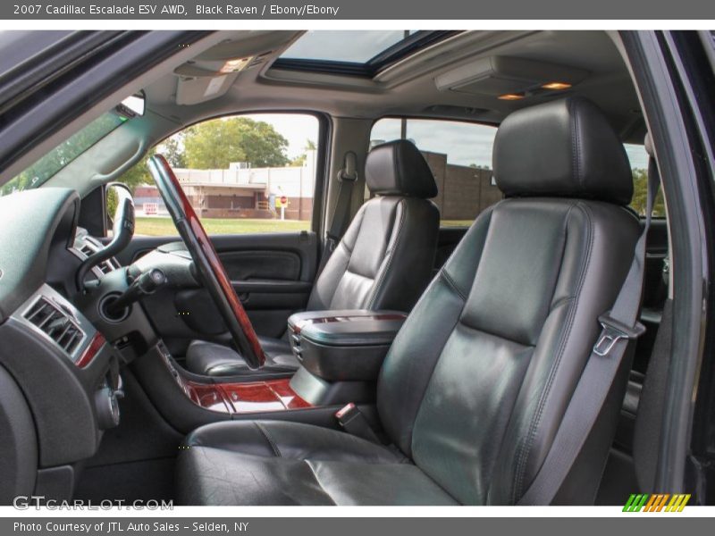 Black Raven / Ebony/Ebony 2007 Cadillac Escalade ESV AWD