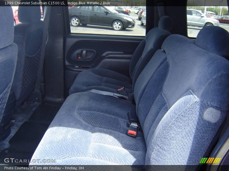Indigo Blue Metallic / Blue 1999 Chevrolet Suburban C1500 LS