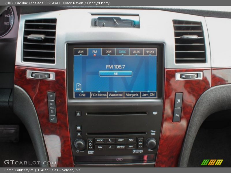 Black Raven / Ebony/Ebony 2007 Cadillac Escalade ESV AWD