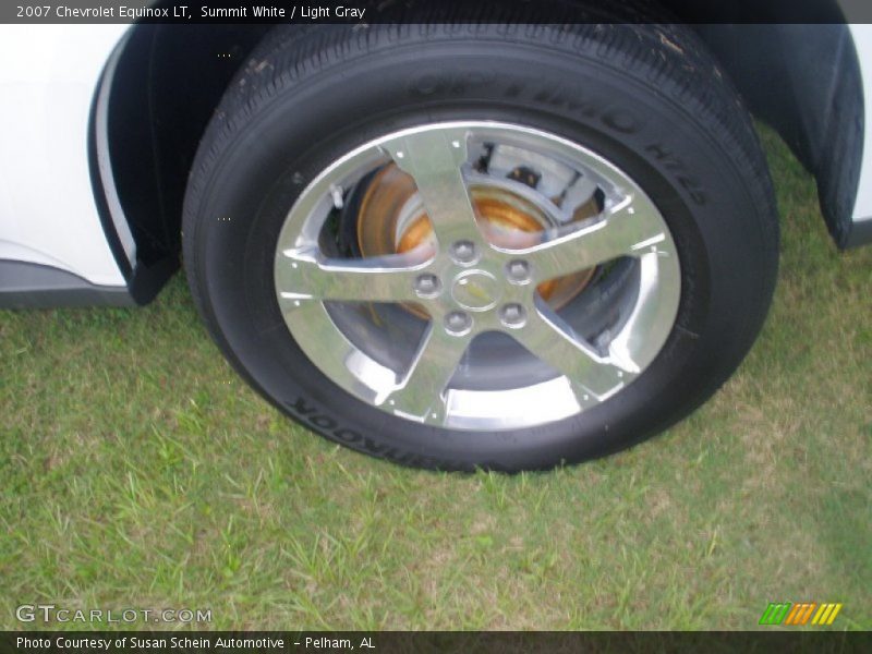Summit White / Light Gray 2007 Chevrolet Equinox LT