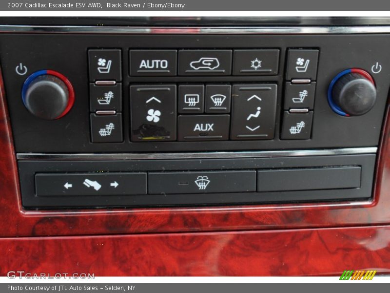 Black Raven / Ebony/Ebony 2007 Cadillac Escalade ESV AWD