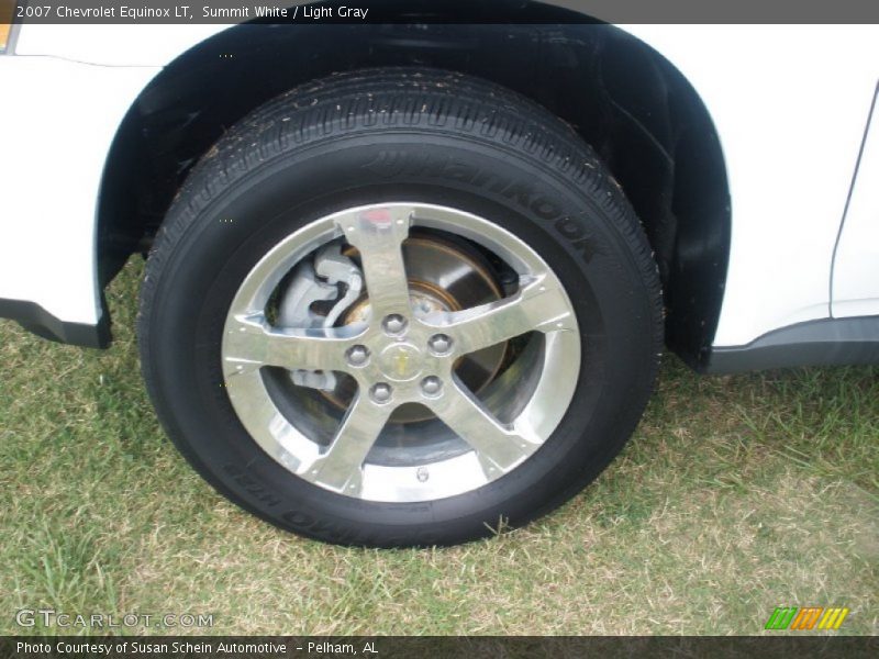 Summit White / Light Gray 2007 Chevrolet Equinox LT