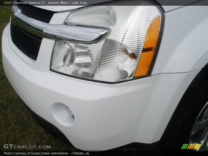 Summit White / Light Gray 2007 Chevrolet Equinox LT