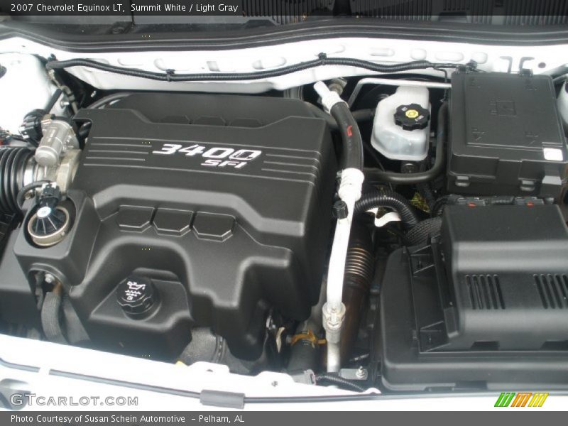 Summit White / Light Gray 2007 Chevrolet Equinox LT