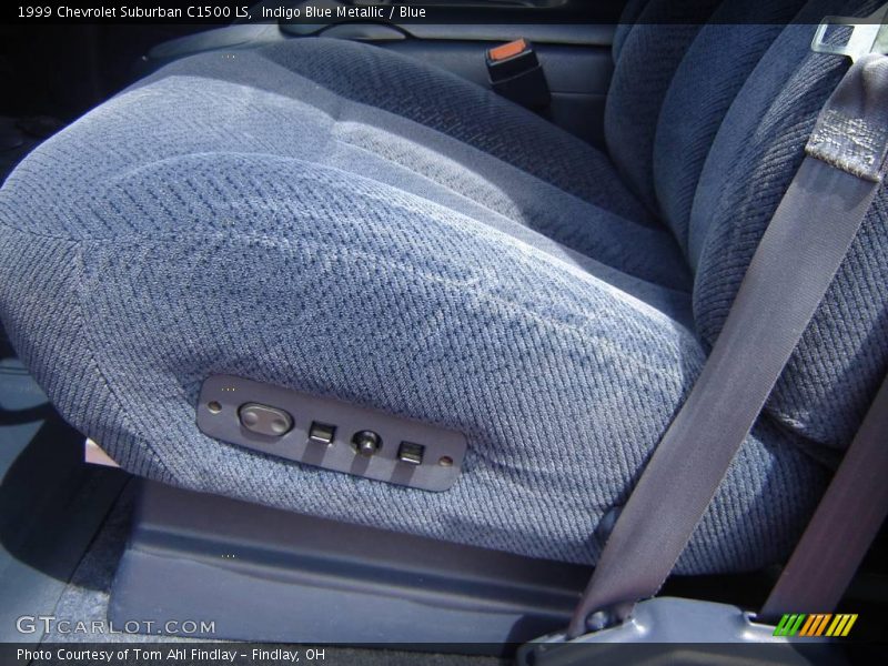 Indigo Blue Metallic / Blue 1999 Chevrolet Suburban C1500 LS