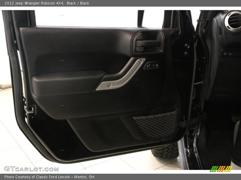 Black / Black 2012 Jeep Wrangler Rubicon 4X4