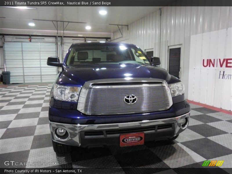 Nautical Blue / Sand Beige 2011 Toyota Tundra SR5 CrewMax