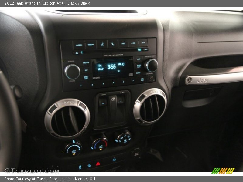 Black / Black 2012 Jeep Wrangler Rubicon 4X4