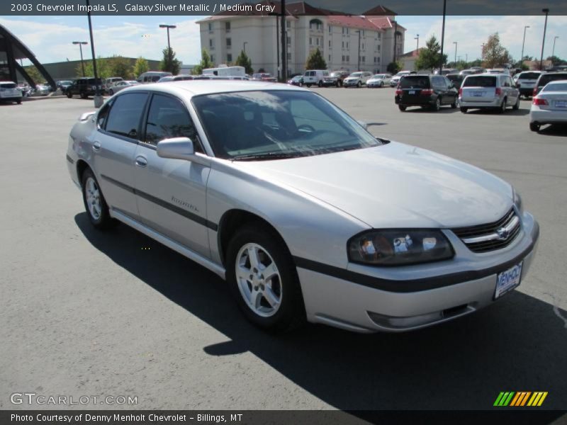 Galaxy Silver Metallic / Medium Gray 2003 Chevrolet Impala LS