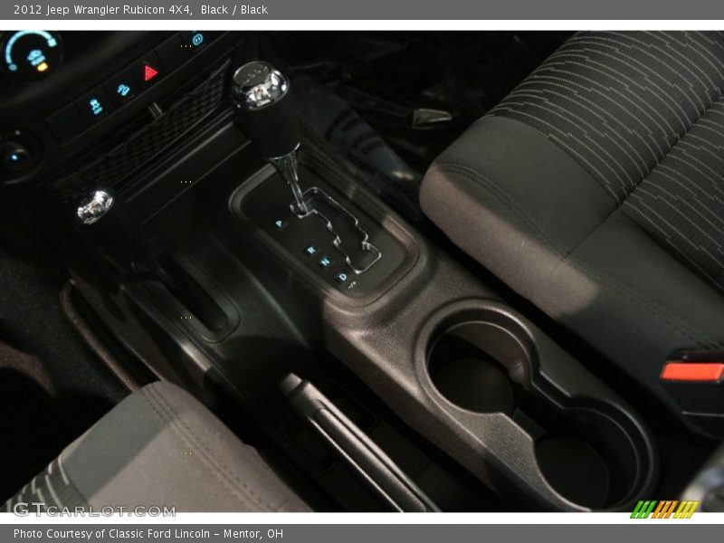 Black / Black 2012 Jeep Wrangler Rubicon 4X4
