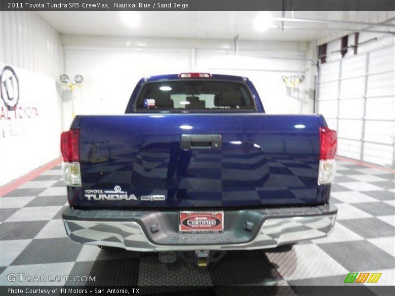 Nautical Blue / Sand Beige 2011 Toyota Tundra SR5 CrewMax