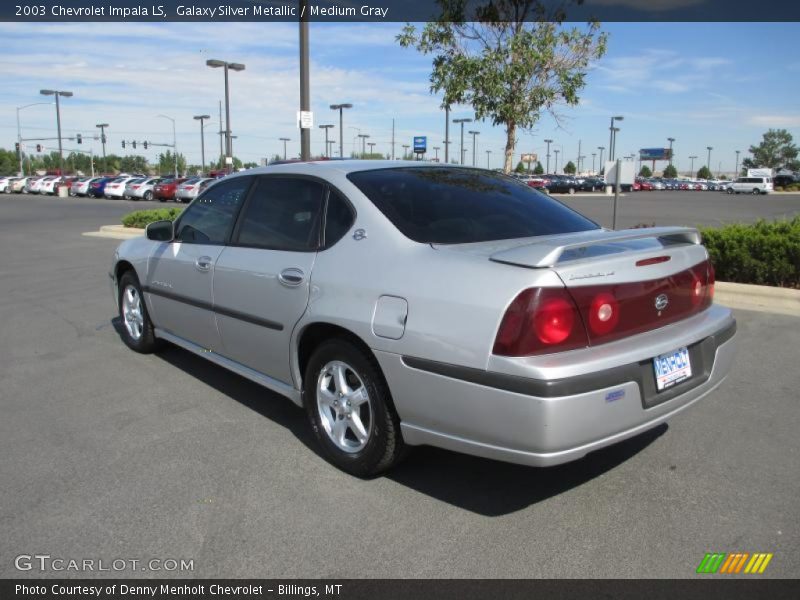 Galaxy Silver Metallic / Medium Gray 2003 Chevrolet Impala LS